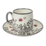 Bavary Bavary | 12-Delige Espressoset | Bloempatroon