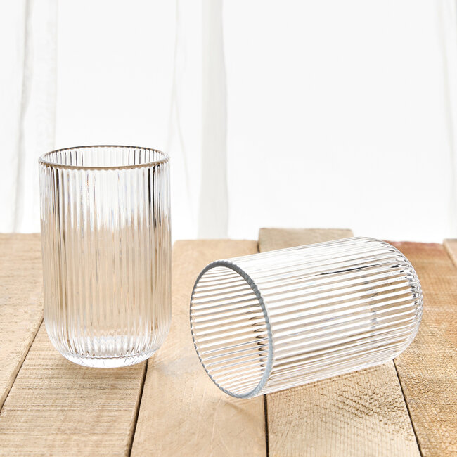 Bavary Bavary | Ribbel Glazen | Groot