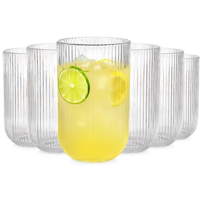 Bavary Bavary | Ribbel Glazen | Groot