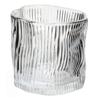 Bavary Bavary | 6 Wave Glazen Lines | Klein