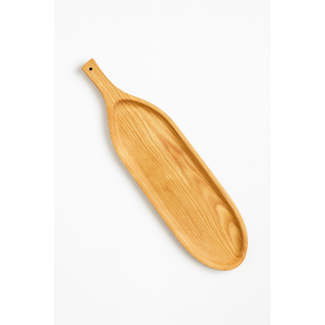 HAKAL Hakal | Serving Tray White Oak Matt Oval | Melamine