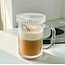 Drinkglas Ribble Koffie- Theeglazen incl. Deksel | 400ml