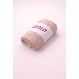 Hoofddoek Ribbel Kort Oud Roze