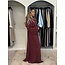 Abaya Suikerfeest Sofia Burgundy Rood