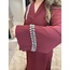 Abaya Suikerfeest Sofia Burgundy Rood