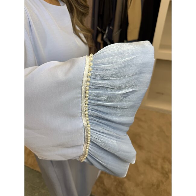 Abaya Suikerfeest Linda Baby Blauw