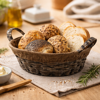 Klassieke Broodmand Rond