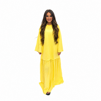 Lala Dress Geel ONE SIZE