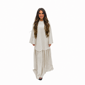 Lala Dress Beige ONE SIZE