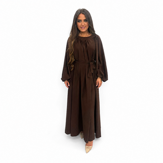 Flora Dress Bruin ONE SIZE