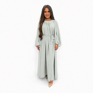 Flora Dress Mintblauw ONE SIZE