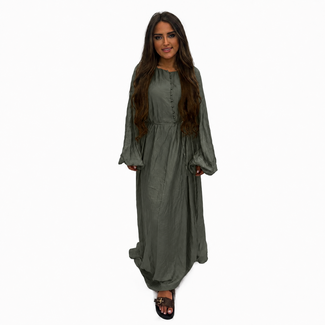 Riri Dress Donkergroen ONE SIZE