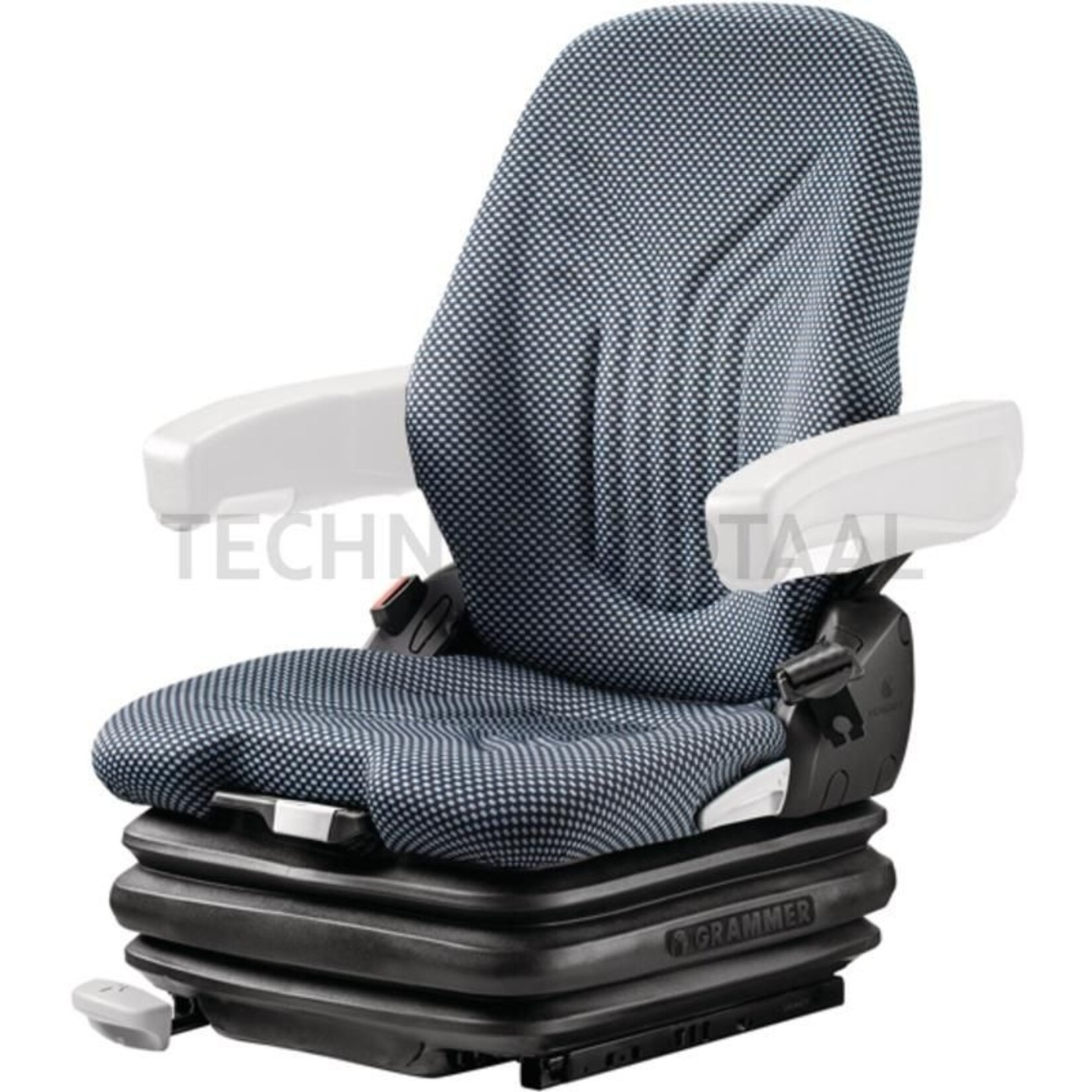 GRAMMER Primo XXL MSG75GL/522 - 2401293476, 1293476 | Zittingtype: MSG75GL/522 | Ophanging: luchtgeveerd | Bekledingstype: Stof | Zittingcontactschakelaar: ja