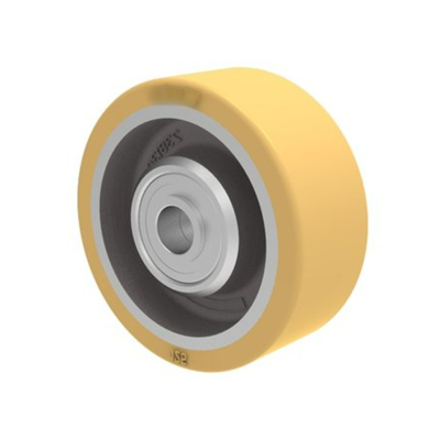 Stabiliseringshjul i polyurethan 125x50 mm - 660 kg