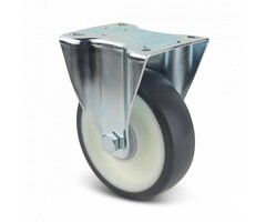 PU fastmontert hjul 125 mm - 200 kg
