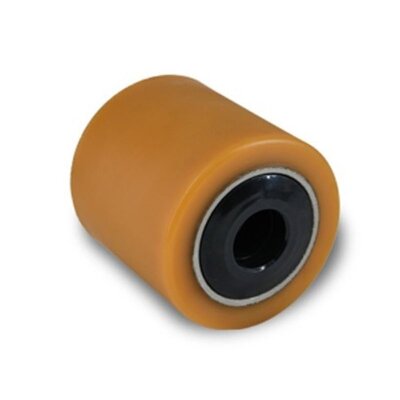 Pallrulle 85x80 mm - kullager -.