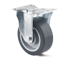 Elastisk gummihjul 80 mm - 120 kg