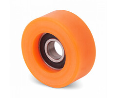 Rouleau de guidage 70 mm - polyuréthane - 75 kg