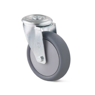 Antistatisk ESD-svingbart hjul 100 mm - 90 kg