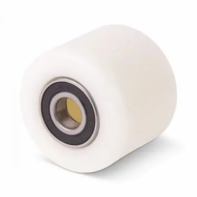Pallrulle i nylon 80x60 mm - kullager - 600 kg