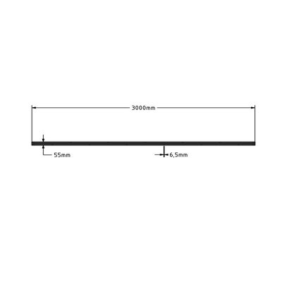 Rails for wheels with V-groove