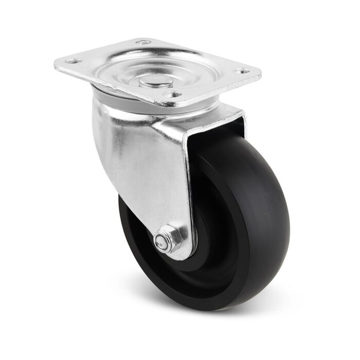 Rueda giratoria de nailon de alta resistencia de 125 mm - 700 kg