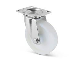 Drejeligt hjul i nylon 100 mm - 200 kg