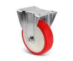 Roulette fixe en PU 125 mm - 200 kg