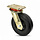 Heavy-duty rubber swivel castor 200 mm - 550 kg