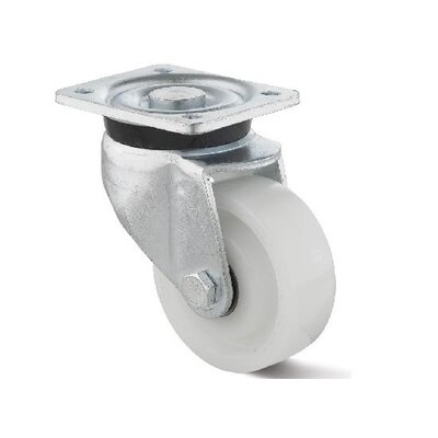 Nylon swivel castor 100 mm - ball bearing - 600 kg