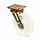 Ruota girevole in nylon per carichi pesanti 250 mm - cuscinetto a sfere - 1500 kg