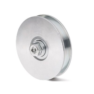 Roda ranhurada 250 mm com ranhura quadrada - 800 kg