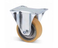 PU fastmontert hjul 80 mm - 150 kg