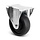 Heavy-duty nylon fixed castor 250 mm - 1200 kg