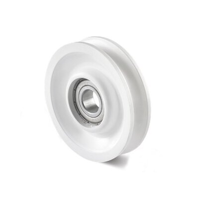 Disco para cabos em plástico 78 mm com ranhura em U - 245 kg
