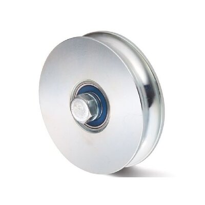 Roda ranhurada 200 mm com ranhura em U - 625 kg