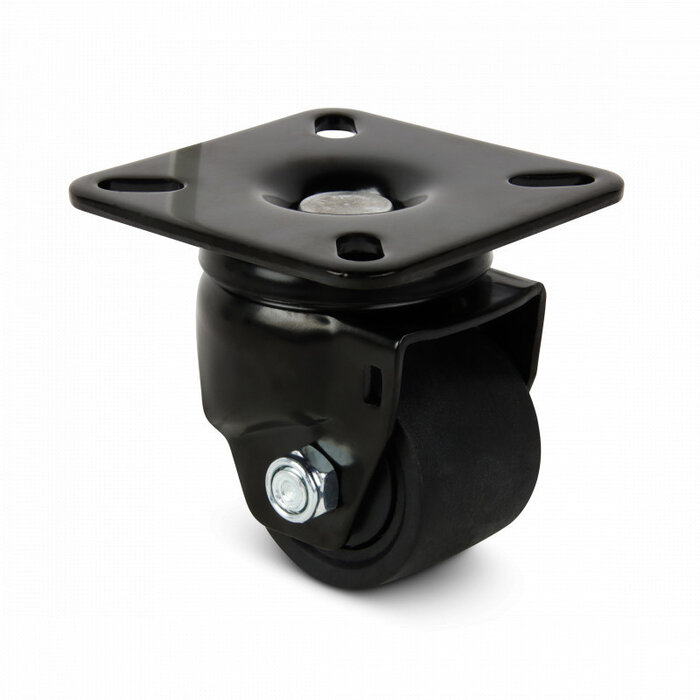 Heavy-duty nylon swivel castor 50 mm - 300 kg