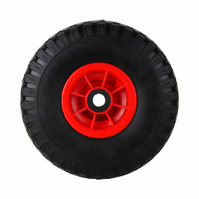 Pneumatic tyre wheel 260x85 mm - block profile - 130 kg