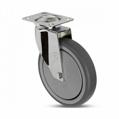 Rodízio para aparelhos 150 mm - rolamento de esferas - 100 kg
