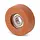 Rodillo guía 35x15 mm - poliuretano - 60 kg