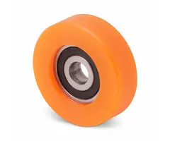 Styrerulle 40x14 mm – polyuretan – 30 kg