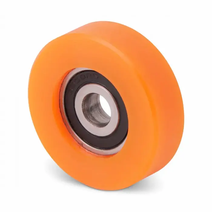 Guide roller 40x14 mm - polyurethane - 30 kg
