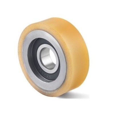 Guide roller 40x15 mm - Vulkollan - 55 kg