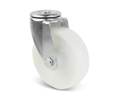 Roue pivotante en nylon 80 mm - 130 kg