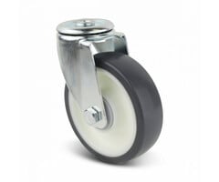 Rueda giratoria de PU 100 mm - 150 kg