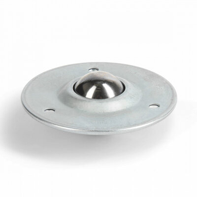 Supporto a sfere in acciaio 40 mm - rullo a sfere in acciaio - 225 kg