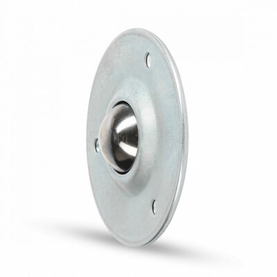 Supporto a sfera in acciaio 50,8 mm - rullo a sfera in acciaio - 340 kg