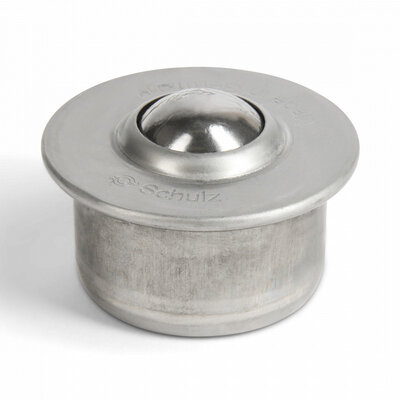 Rustfri kugleholder 15,8 mm - rustfri kuglerulle - 60 kg