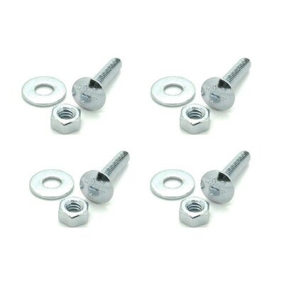 Monteringssett M8 | 4x slottbolt / mutter