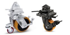 Shipping container wheels